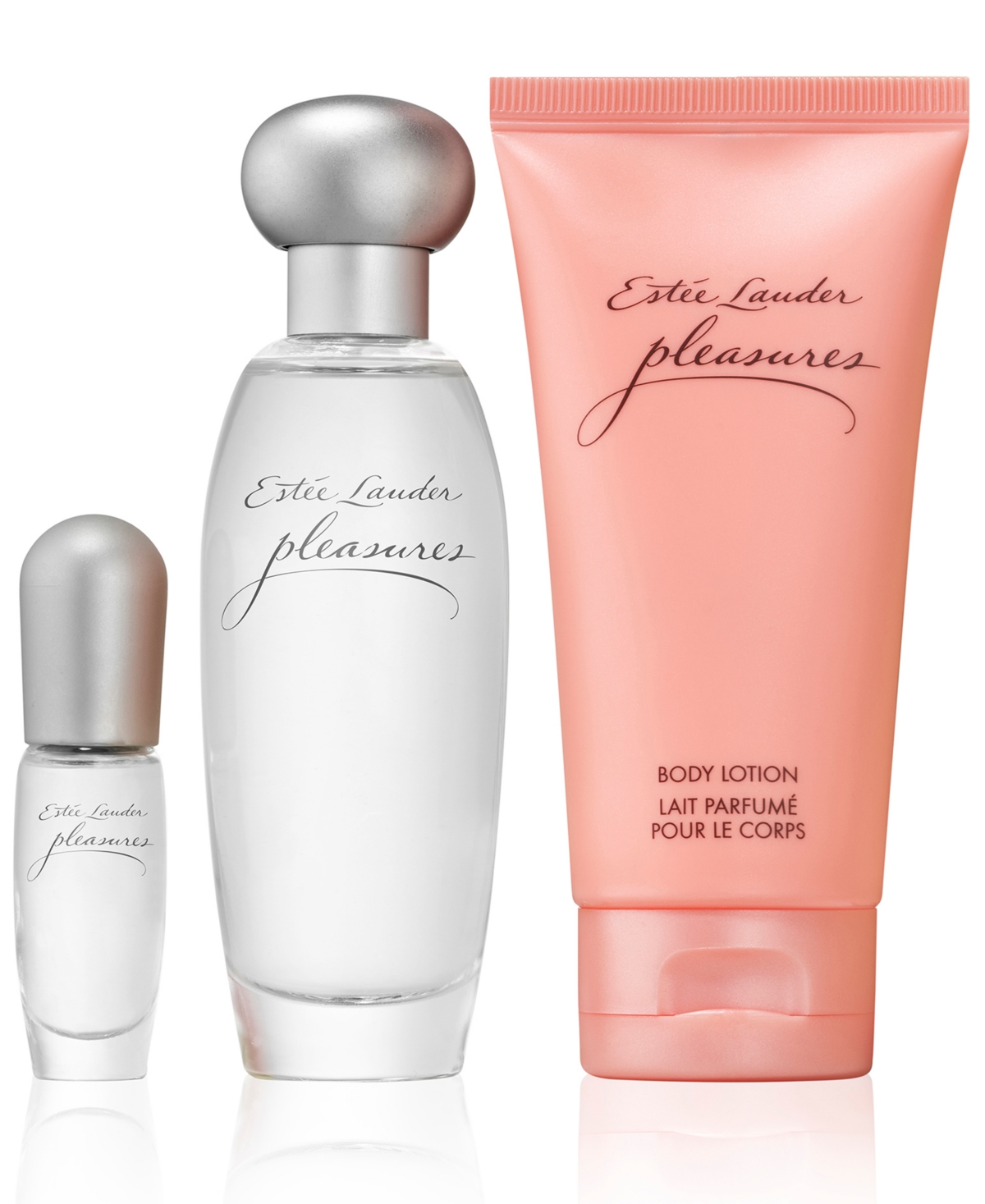 Estée Lauder 3-pc. Pleasures Eau De Parfum Gift Set In Transparent