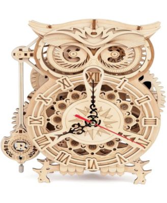 3D Puzzles Plastic House Building Set Toy DIY Mechanical Model Building Kit for Adults, Multicolor, 10.40"8.10"5.10