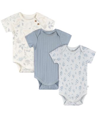 Baby Boys 3-pack Bodysuits, Pink