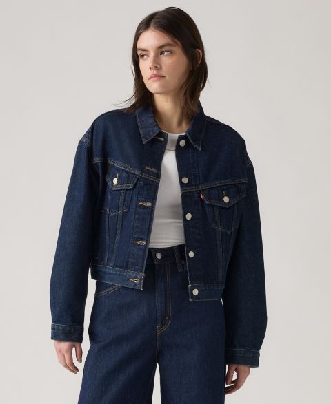 Женские куртки Levi's Shrunken '90s Trucker Jacket