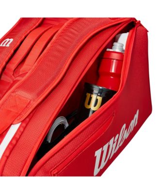 Super Tour Red 6-Pack Tennis Bag - Red