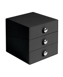 Stackable 3-Drawer Vanity Makeup Organizer