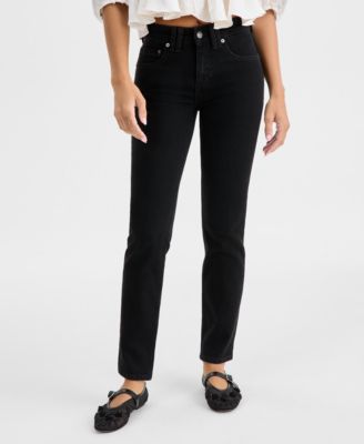 Women's Oracle Low-Rise Slim Straight Jeans