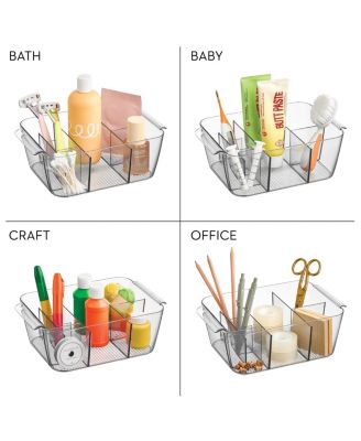 Set of 2 8-Section Makeup Organizer