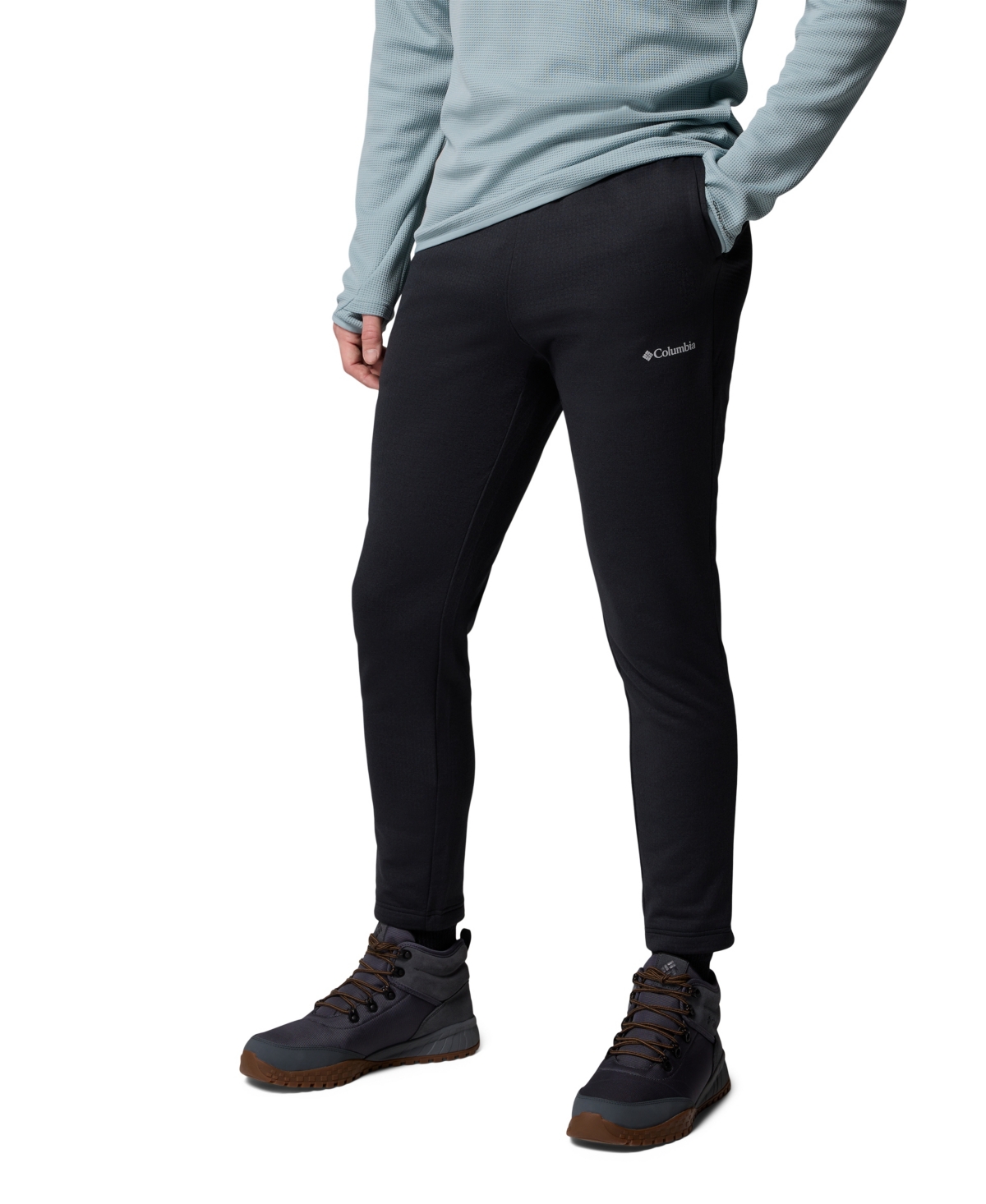Columbia Men's Essential Hike Grid Fleece Pants
