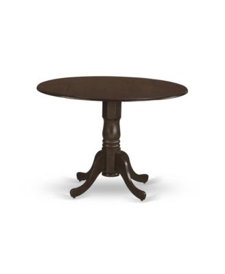 5 Pc with 2 drop leaves and 4 Wood Kitchen Chairs in Espresso