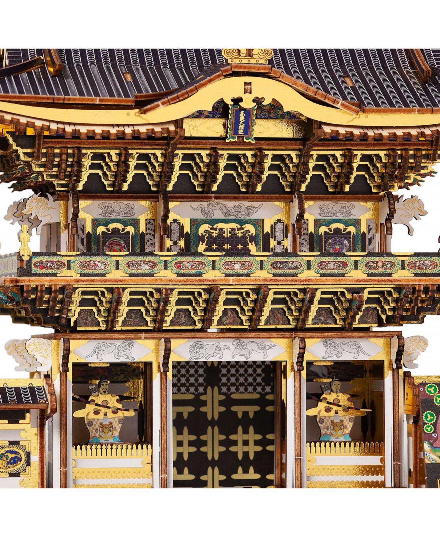 Детский конструктор Flash Popup Nikko Toshogu Shrine Yomeimon Gate wa-gu-mi 259-Piece Wooden 3D Building Set, Ages 14+ — фото 4