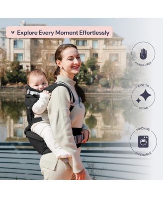 Toddler Carrier 6-in-1 Carrier with Hip Seat, Comfy & Adjustable