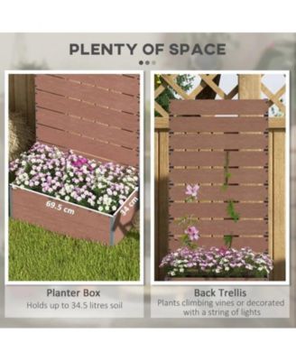 Modern Farmhouse Bathroom Floor Cabinet with 2 Drawers and Shelf in Wood Finish