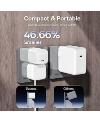 45W USB C Charger Block, 2 Pack PPS Fast Charger Type C with USB-C Cable for iPhone 16/15 Series, iPad, Galaxy S24 Ultra and More Series