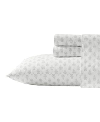 Loveston 200-Thread Count Cotton Percale 4-Pc. Sheet Set, Full