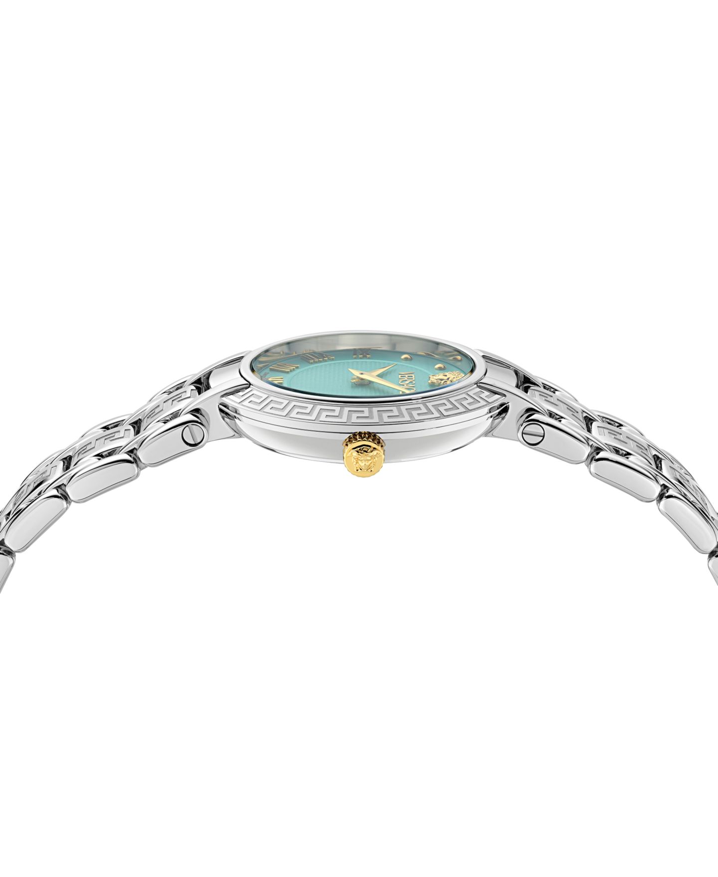 Женские часы Versace Swiss Antlia Stainless Steel Bracelet Watch 34mm — фото 2
