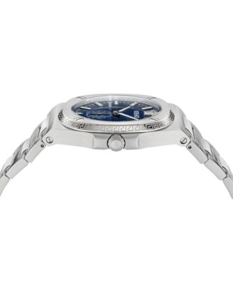 Men's Swiss Tolomeo Stainless Steel Bracelet Watch 40mm