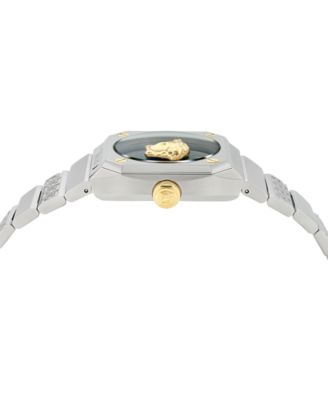 Women's Swiss Medusa Antares Stainless Steel Bracelet Watch 35mm