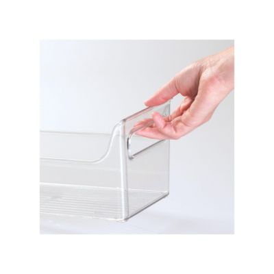 Plastic Condiment Organizer with Handles, Set of 4, Clear, Made in USA