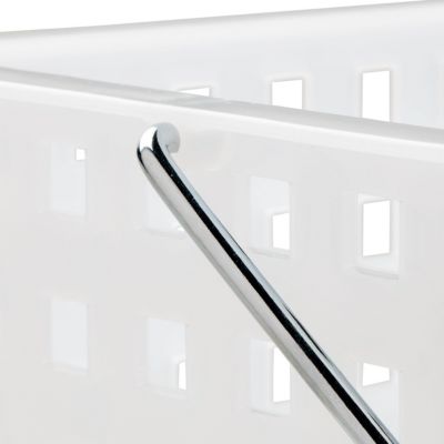 Small Stackable Shower Basket, Set of 3, Clear/Frost, Made in USA