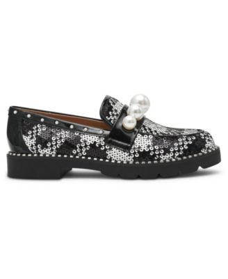Women's Harloe Embellished Low Heel Loafers