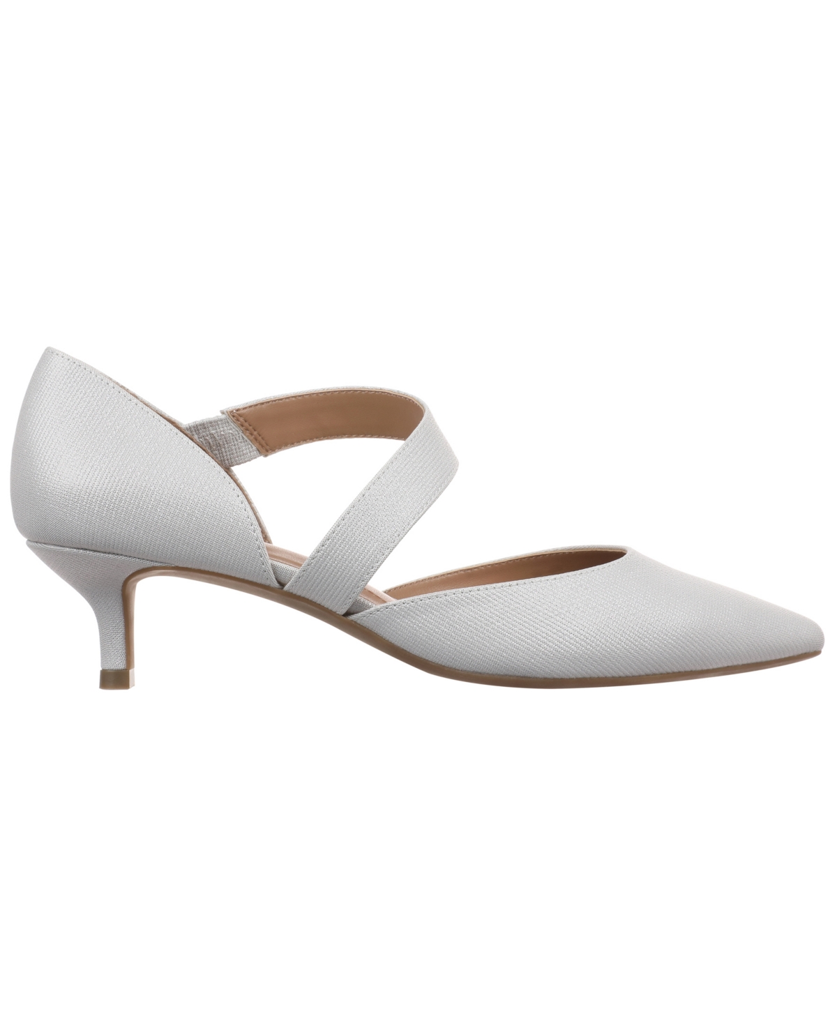 Style & Co Women's Galenn Evening Pointed Toe Pumps, Macy's Exclusive In White