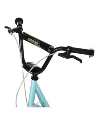 Kids Scooter Height Adjustable Inflatable Tires Ride On Toy For 5+