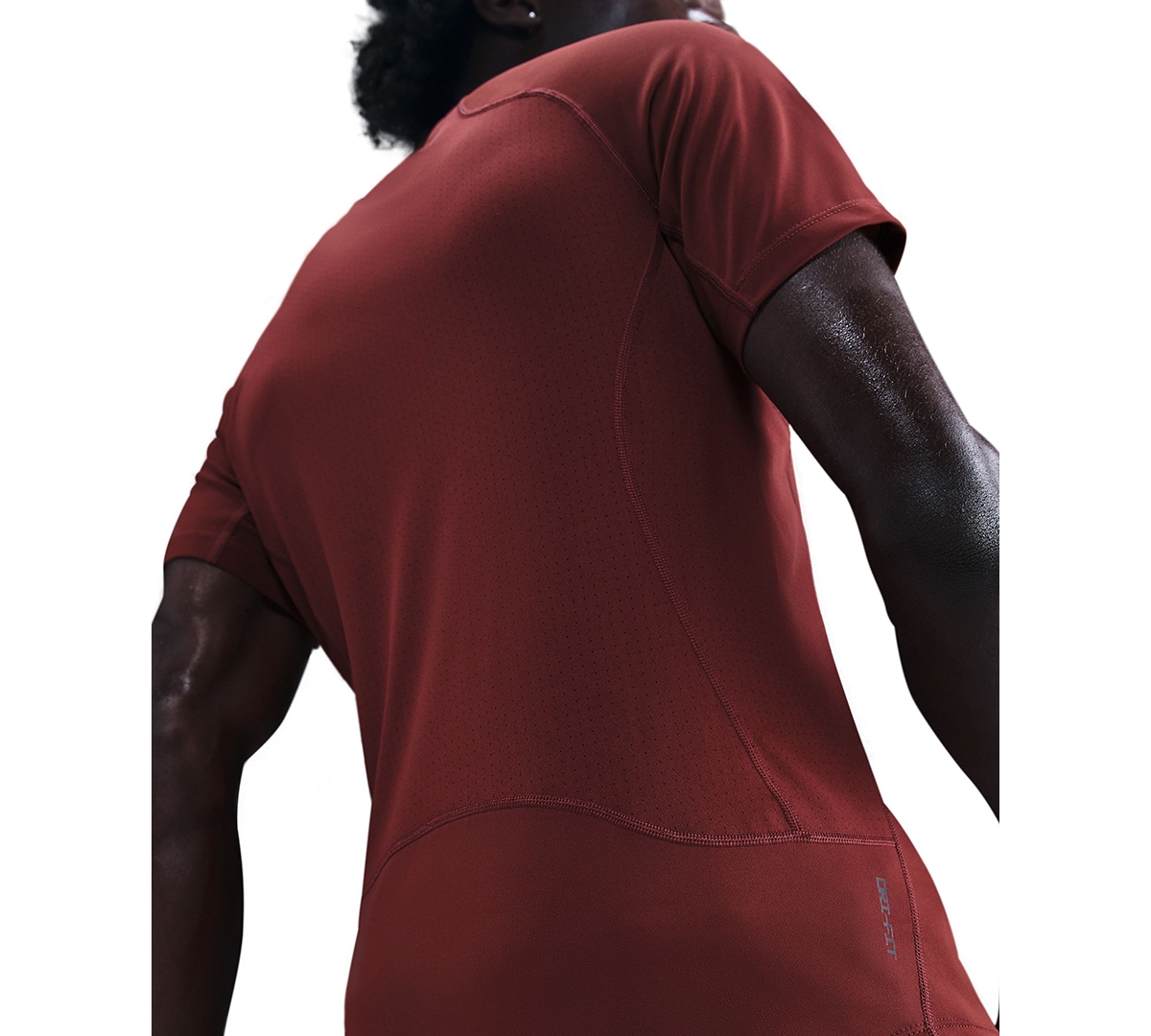 Nike Men's Pro Training Dri-fit Short-sleeve T-shirt In Red