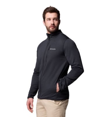 Men's Essential Hike Grid Fleece Full Zip Jacket