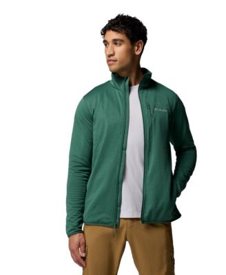 Men's Essential Hike Grid Fleece Full Zip Jacket