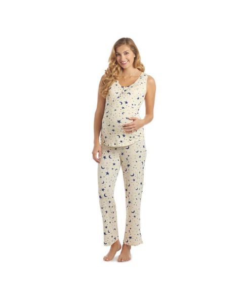 Пижамный комплект Maternity Joy — Everly Grey, цвет: Twinkle
