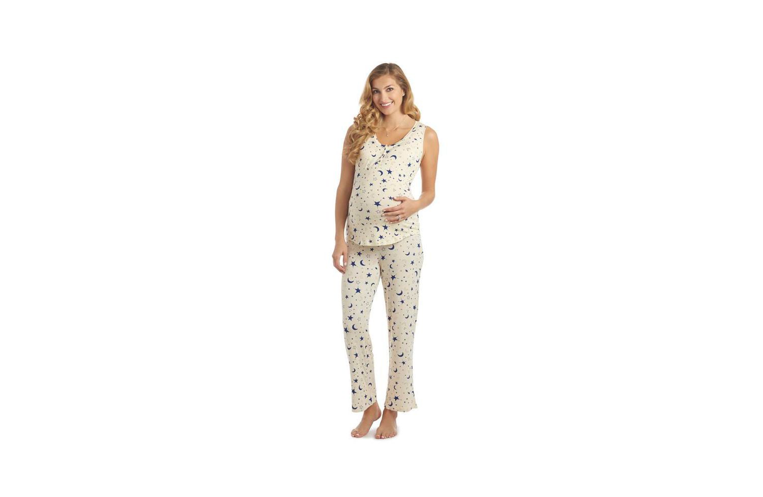 Maternity Joy Tank & Pants Maternity/Nursing Pajama Set