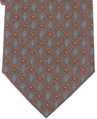 Men's Pindot Neat Pattern Tie