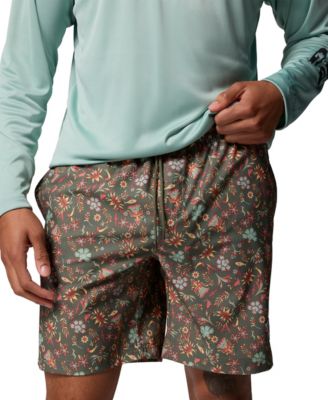 Men's Performance Fishing Gear Rambler Printed Water Shorts