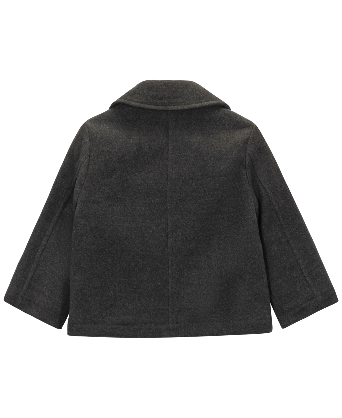 S Rothschild & Co Baby Kids Double-breasted Peacoat In Black