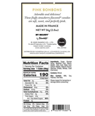 x Sanrio My Melody - Pink Bonbons Small Cube Kit, 3 Pieces