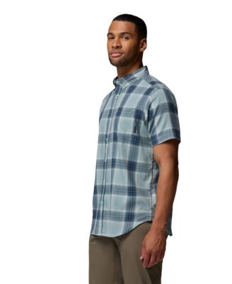 Men's Rapid Rivers Short Sleeve Plaid Shirt