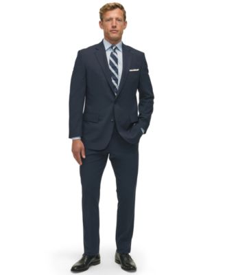 Men's Classic-Fit Stretch Wool Blend Suit Separates