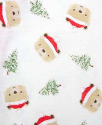 Baby Boys' Christmas Bear, 4-Piece Set
