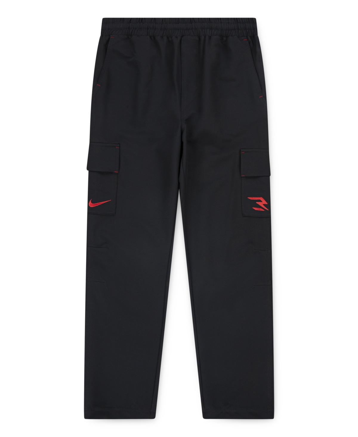 Nike 3brand By Russell Wilson Big Boys Mid Rise Jogger Pants In Black