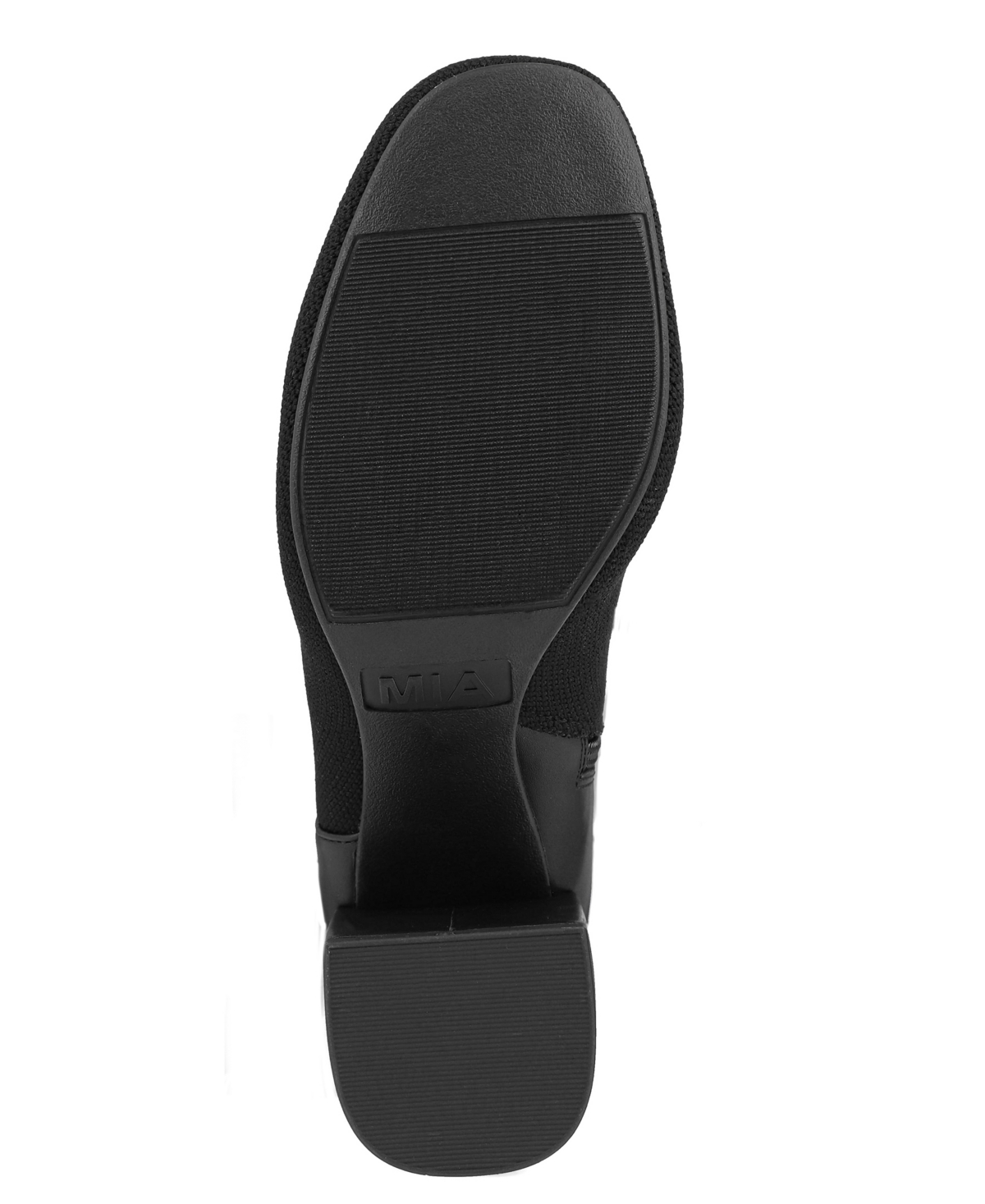 Mia Women's Bettina Block Heel Tall Contrast Dress Boots