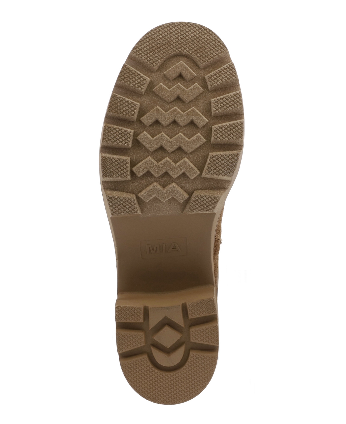 Mia Pallmer Block Heel Bootie In Brown