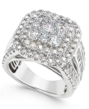 image of Diamond Ring (3 ct. t.w.) in 14k White Gold