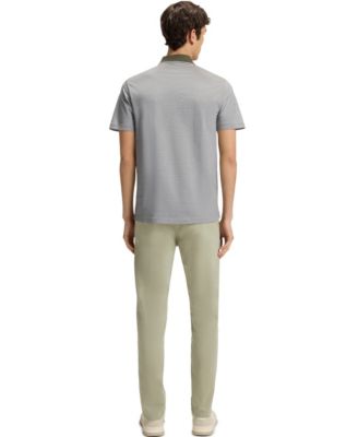Men's Oxford-Piqu&eacute; Cotton Relaxed-Fit Polo Shirt