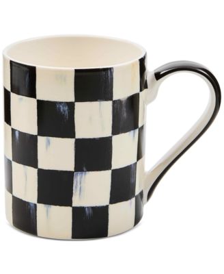 MacKenzie-Childs - Courtly Check Porcelain Mug