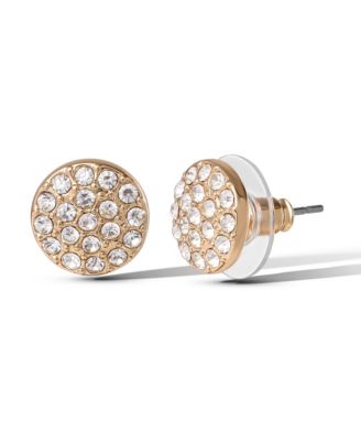 Heart Circle Stud Earring Set