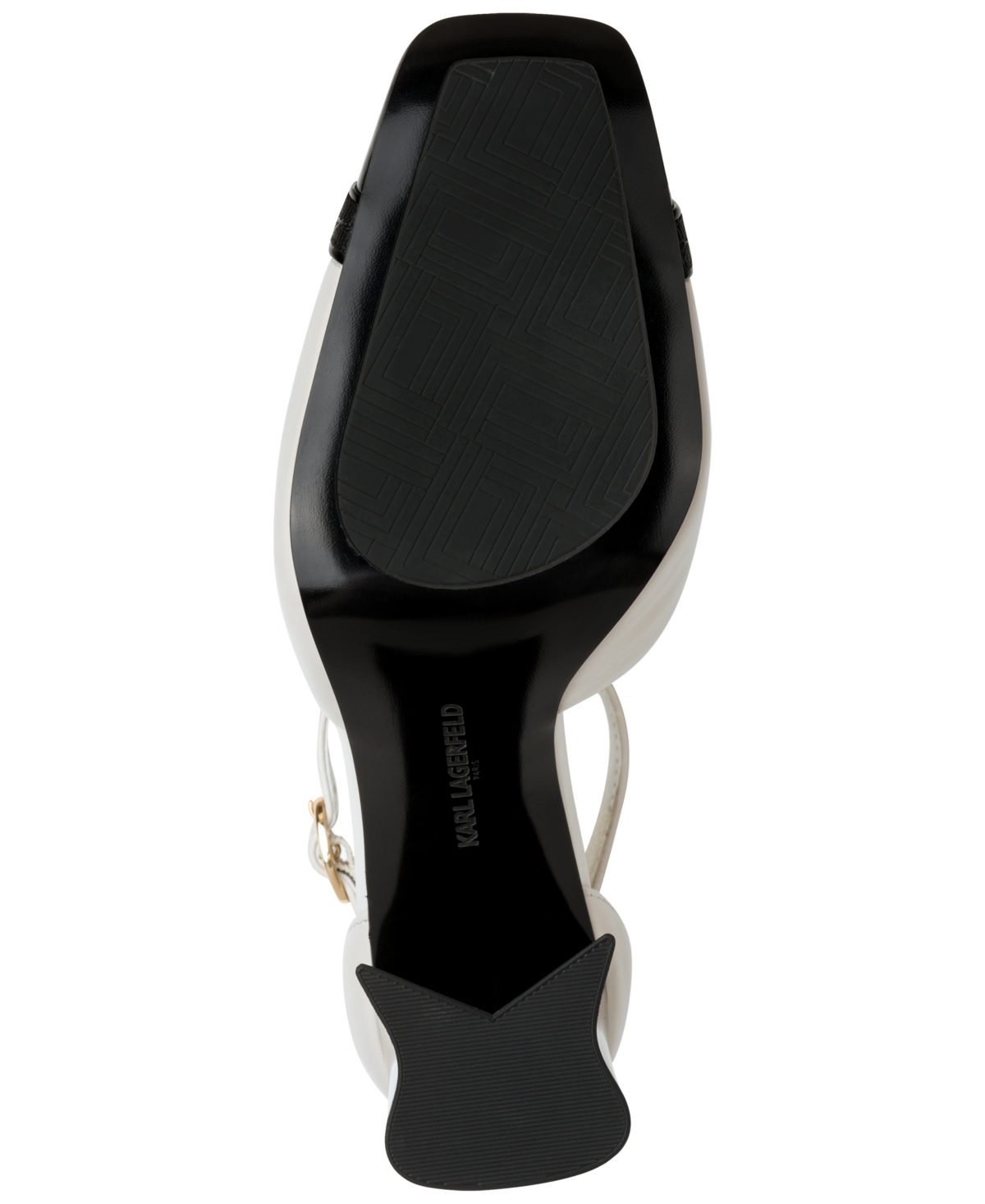 Karl Lagerfeld Women's Sapphira High Heel Pumps In White