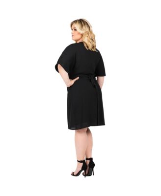 Standards & Practices Plus Size Cowl Neck Spaghetti Strap Matte Satin Slip Dress