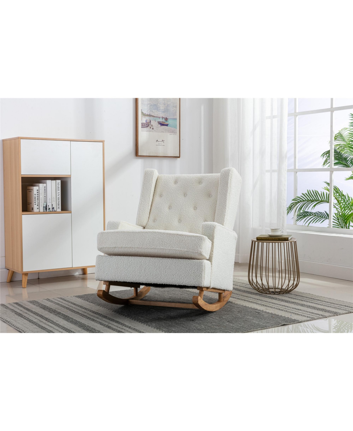 Living room Comfortable rocking chair accent chair