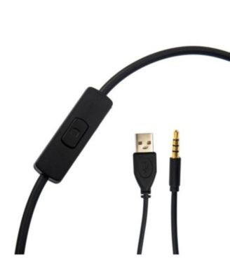 Gaming with 40 mm High-Fidelity Audio, Dual 3.5 mm & USB-A Plugs, RGB Lights, Maximum 100 dB Sensitivity 3304406 Headphones