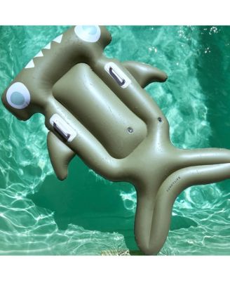 Kids Lie-On Float: Salty The Shark - Khaki