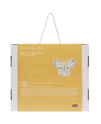 Kids Lie-On Float: Butterfly Cotton Candy - Glitter