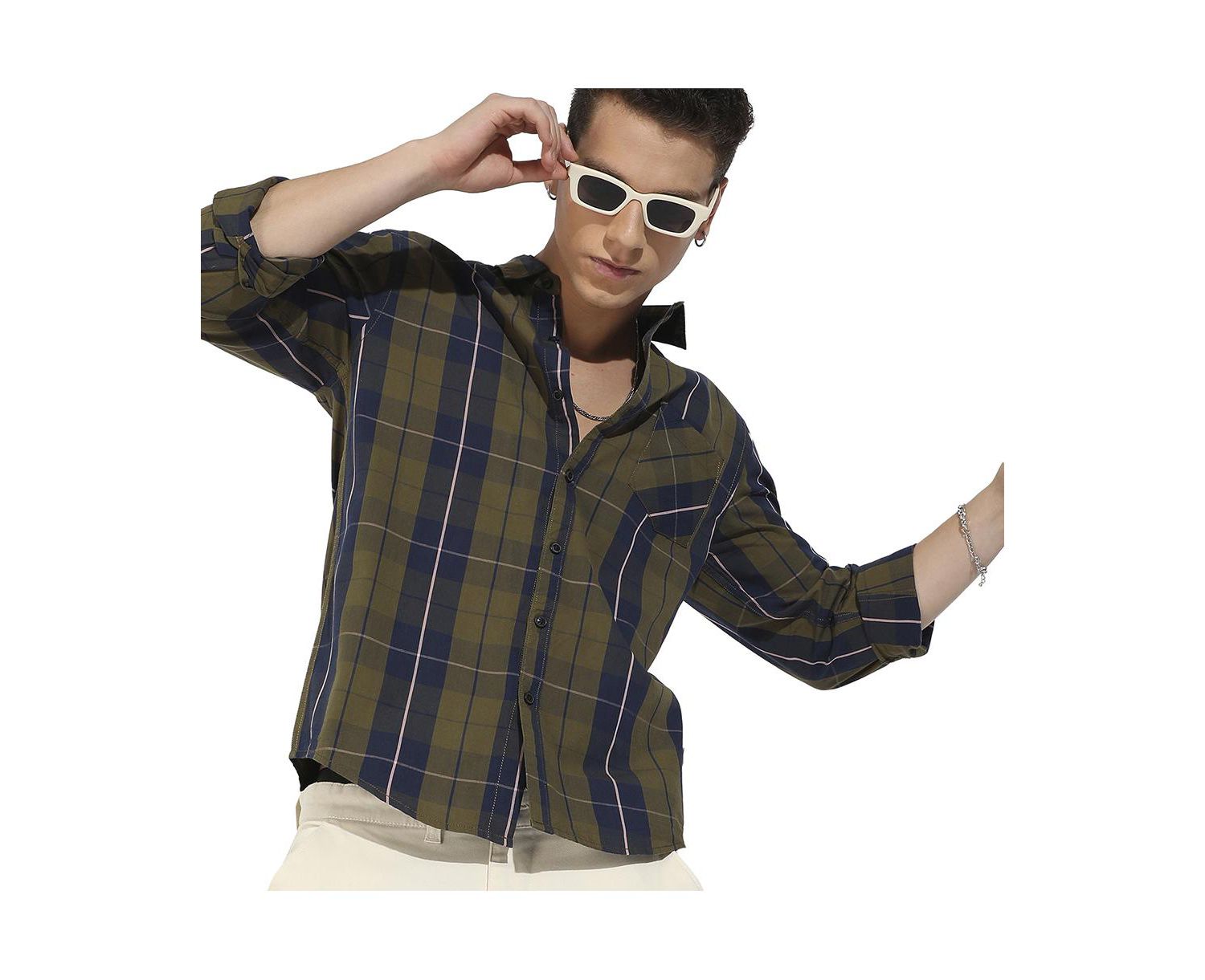 Men's Tartan Plaid Shirt