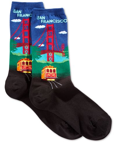 Hot Sox Women's Golden Gate Socks